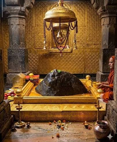 Golden Sanctum and Holy Lingam